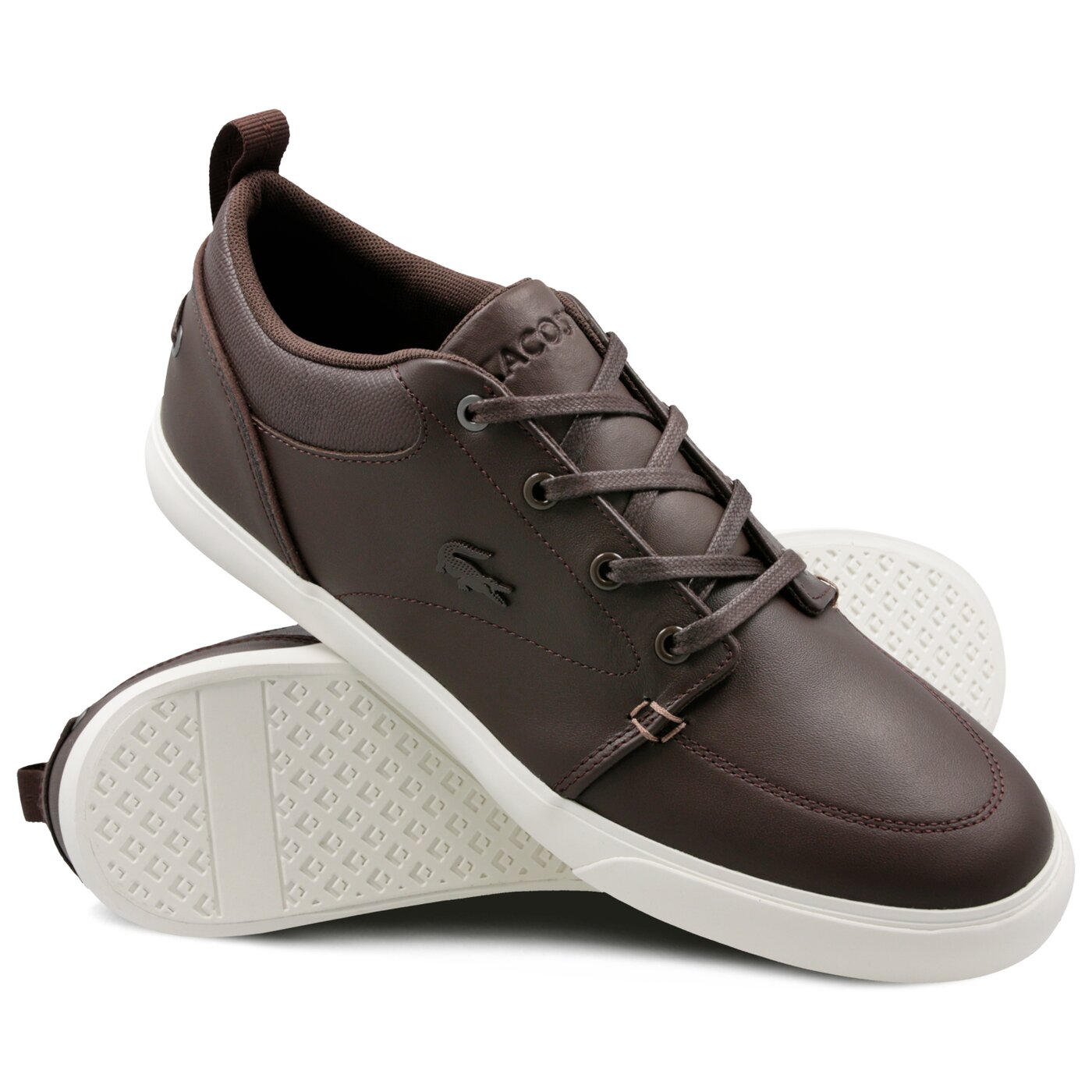 Męskie trampki LACOSTE BAYLISS 119 2 CMA 737cma00051w7 kolor brązowy