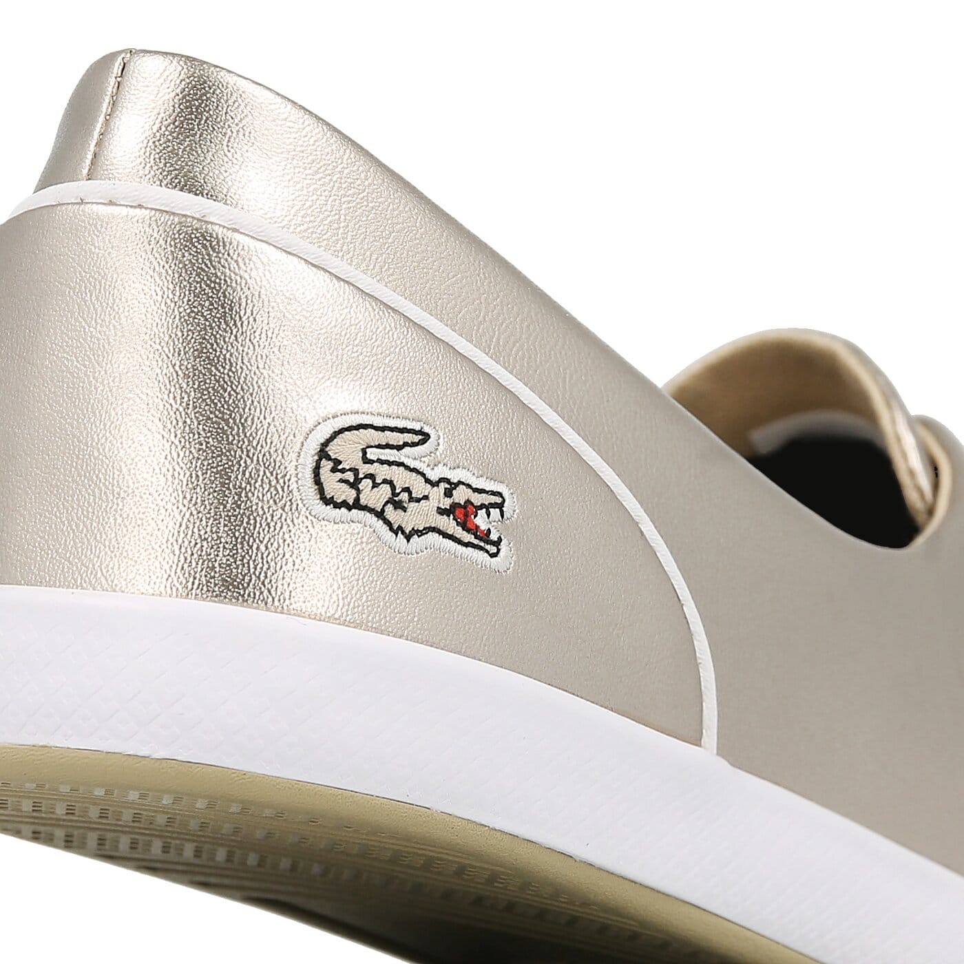 Damskie trampki LACOSTE LANCELLE 3 EYE 316 2 732spw0120007 kolor srebrny