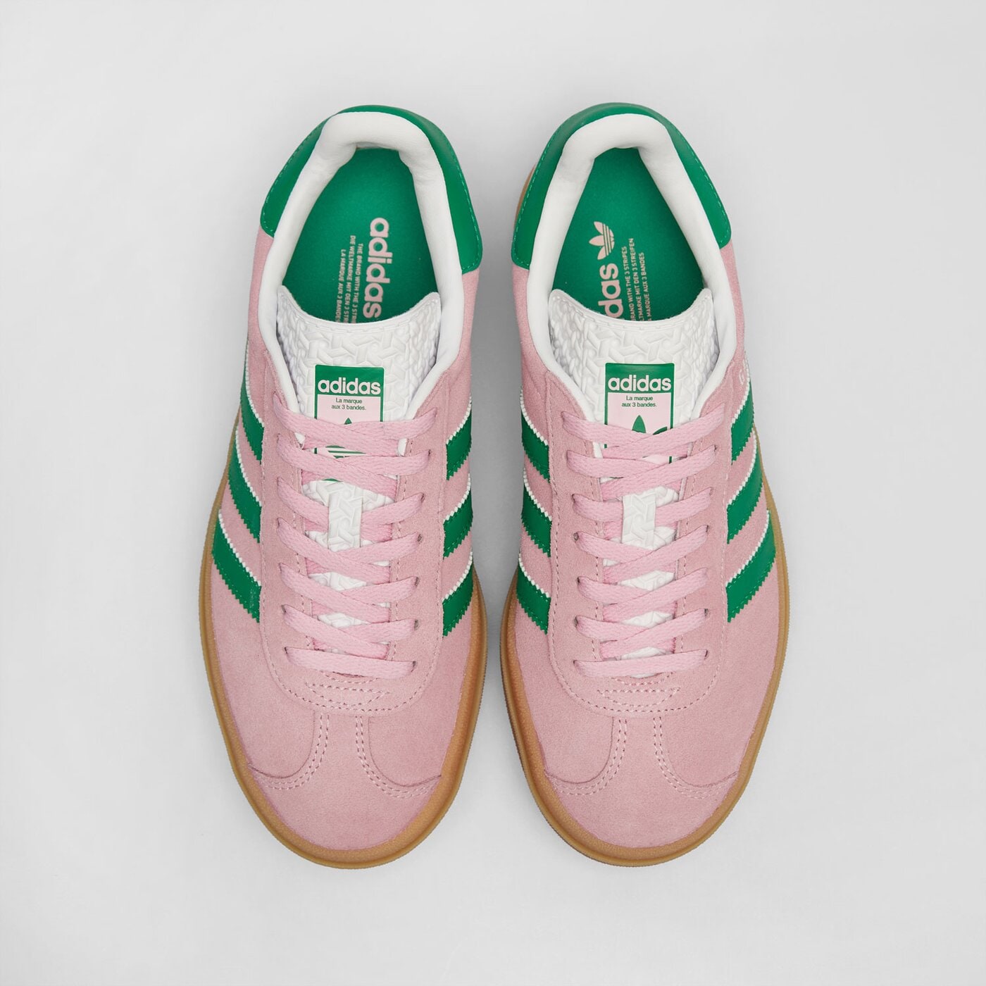 Damskie sneakersy (buty) ADIDAS GAZELLE BOLD W ie0420 kolor różowy