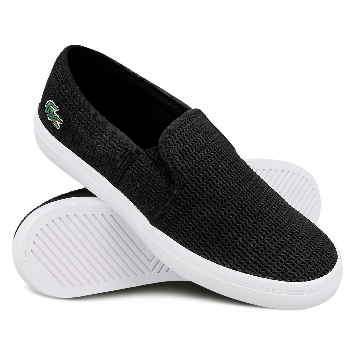 Damskie sneakersy (buty) LACOSTE GAZON 217 2 733caw1074024 kolor czarny