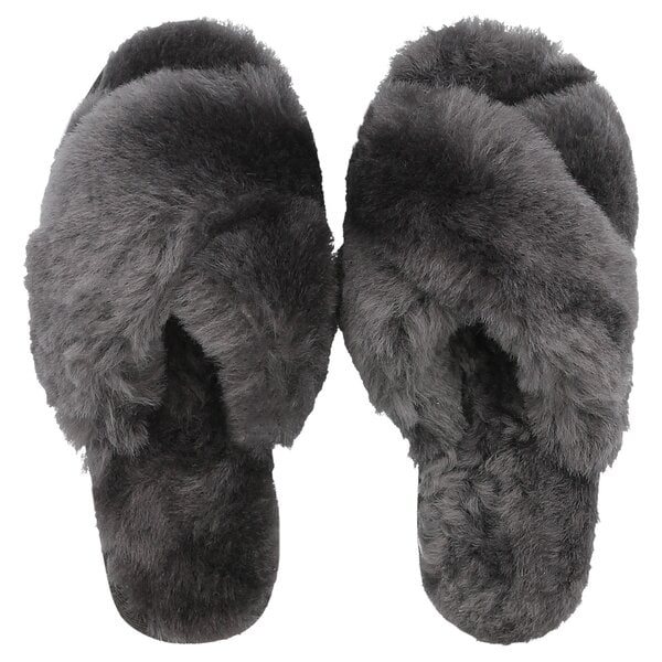 Damskie klapki EMU AUSTRALIA MAYBERRY CHARCOAL w11573charcoal kolor szary
