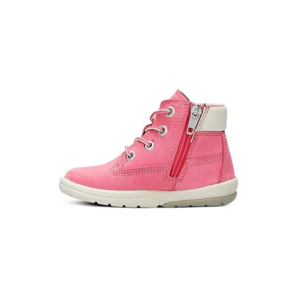 Dziecięce buty za kostkę TIMBERLAND NEW TODDLE TRACKS 6 BOOT a1mh4 kolor różowy