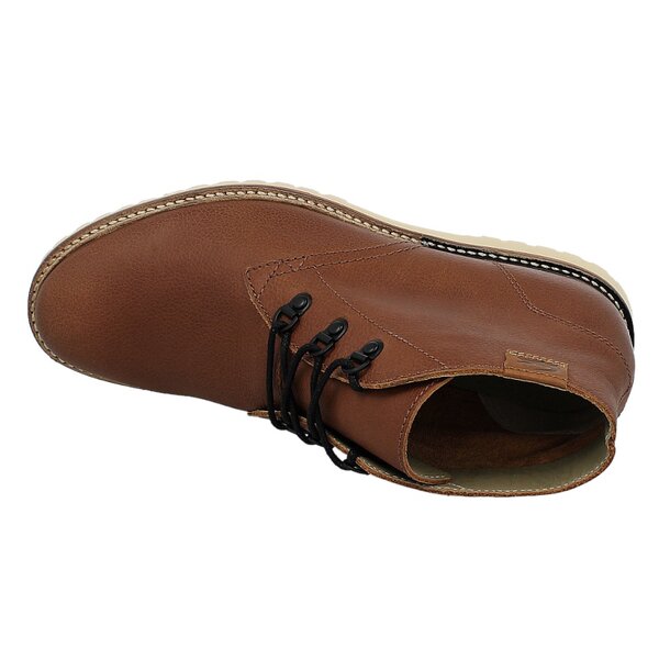 Męskie buty za kostkę LACOSTE SHERBROOKE OUTDOOR HI  728srm0062b23 kolor brązowy