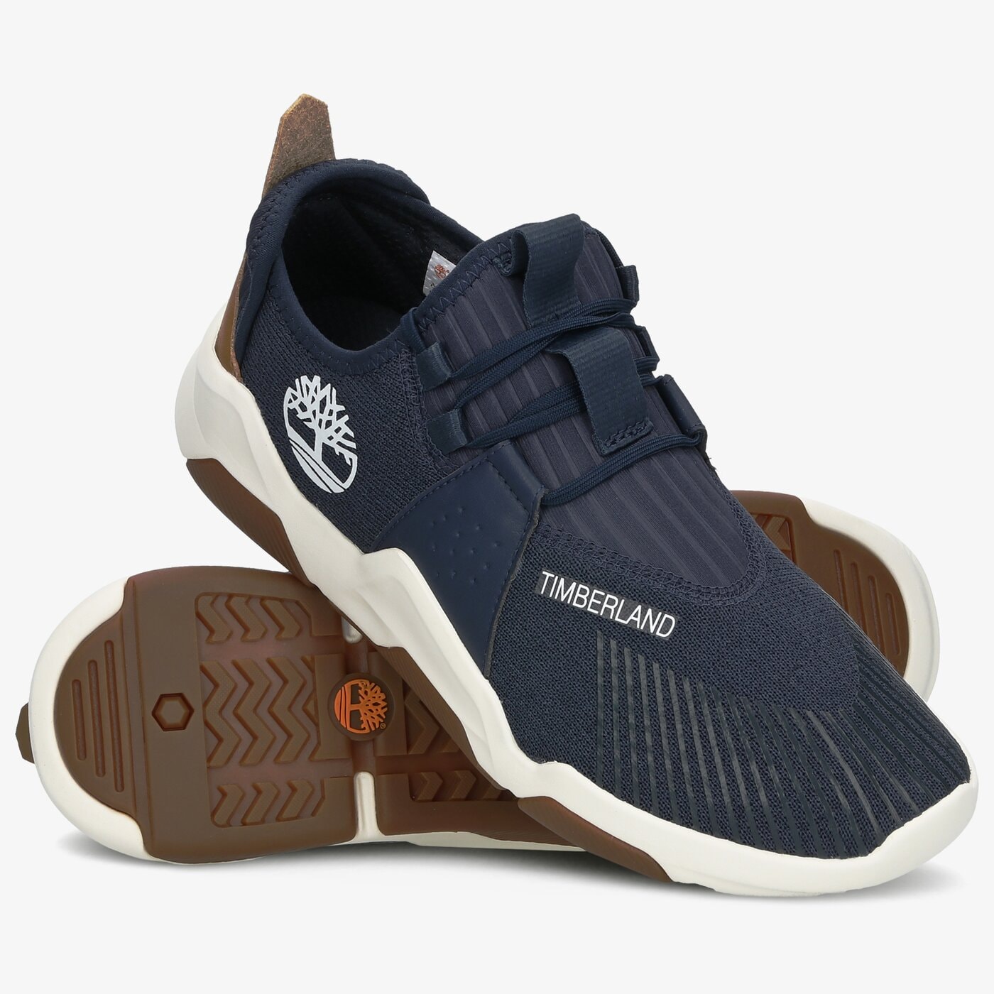 Męskie sneakersy (buty) TIMBERLAND EARTH RALLY FLEXIKNIT OX tb0a2d5m0191 kolor granatowy