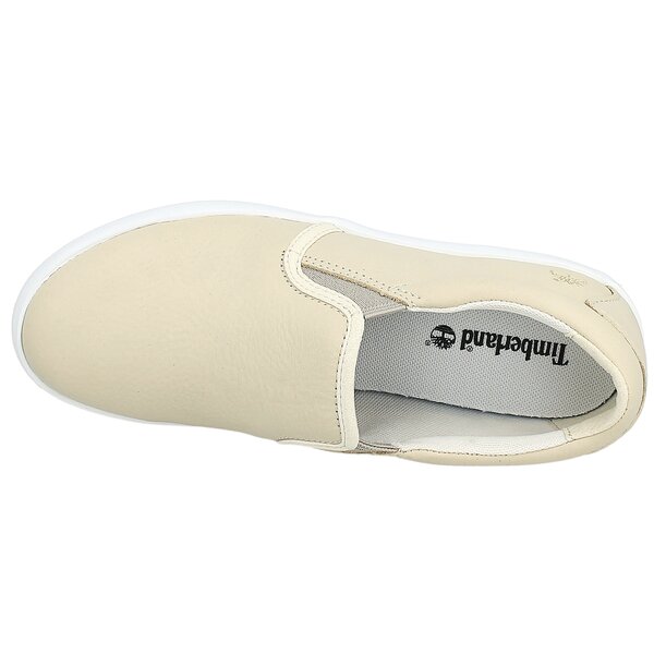 Damskie espadryle TIMBERLAND BRATTLEBORO LEATHER a18su kolor beżowy