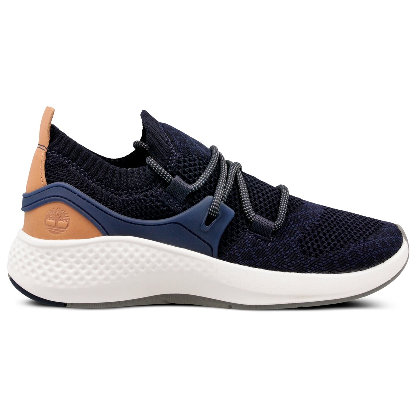 Damskie sneakersy (buty) TIMBERLAND FLYROAM GO KNIT CHUKKA a1s1k kolor granatowy