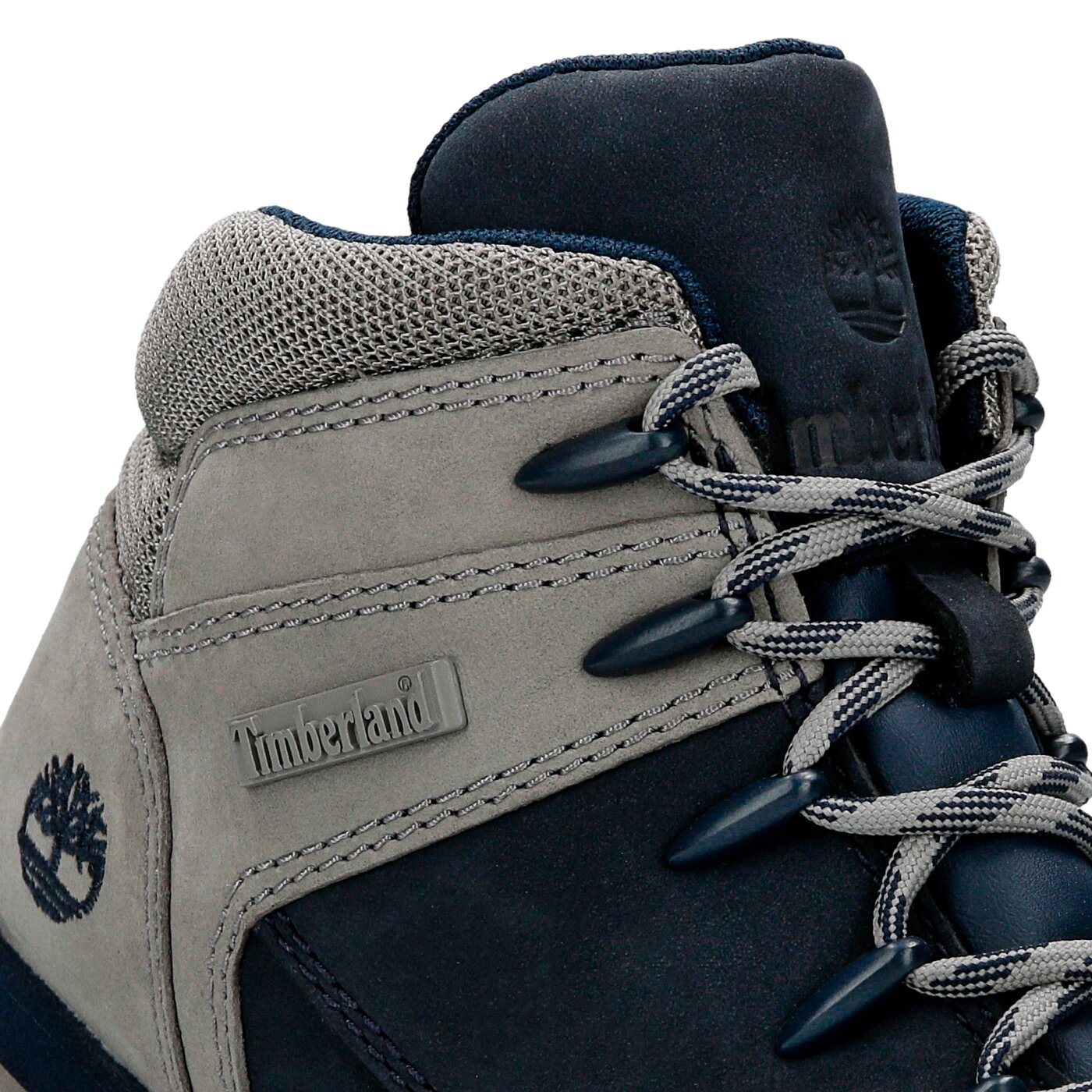 Dziecięce buty outdoor / trekkingowe TIMBERLAND EURO SPRINT  a1i4w kolor granatowy