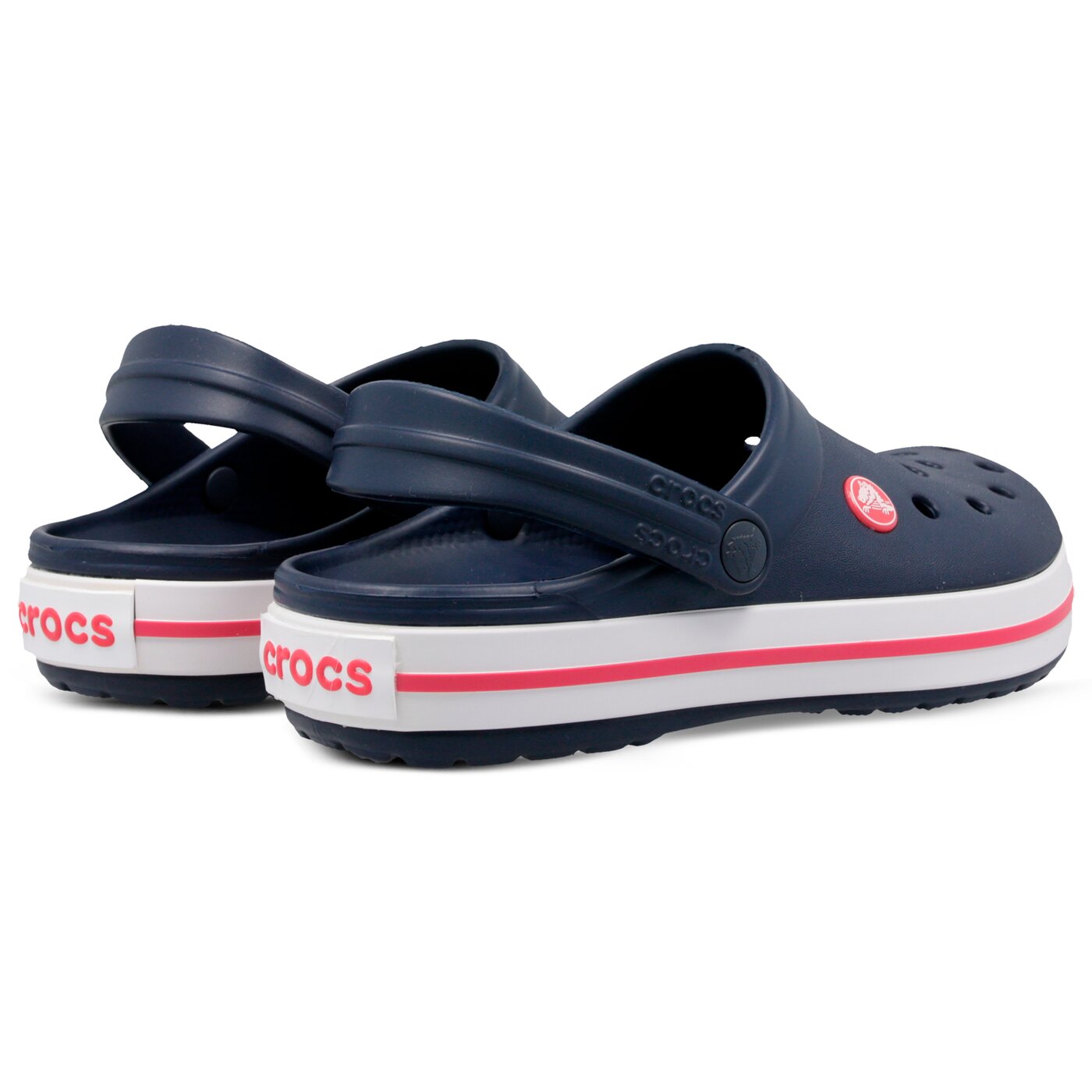 Damskie klapki CROCS CROCBAND 11016410 kolor granatowy