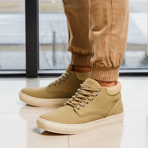 Męskie trampki TIMBERLAND ADV2.0 CUPSOLE CHUKKA LE CHK a1jvw kolor beżowy