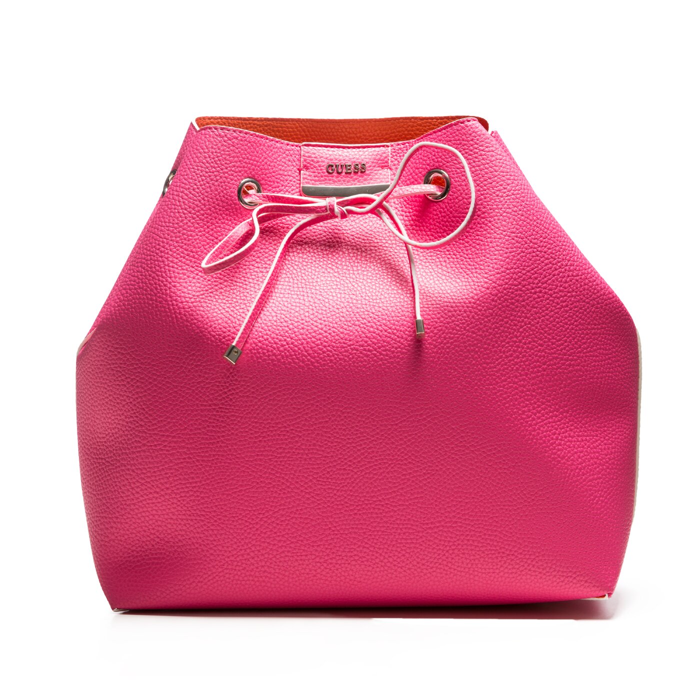 Damska torebka GUESS TOREBKA DWUSTRONNA BOBBI 3W1 PINK ORANGE. hwvg6422290pko kolor pomarańczowy