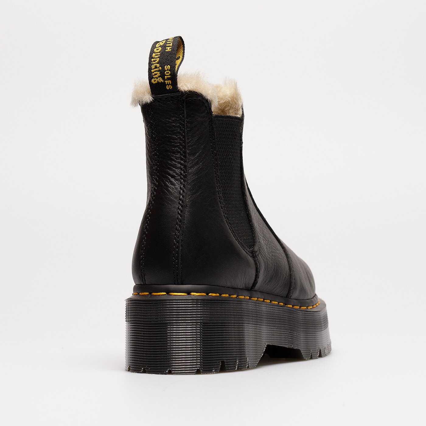 Damskie botki / sztyblety DR.MARTENS 2976 II QUAD FL  25635001 kolor czarny