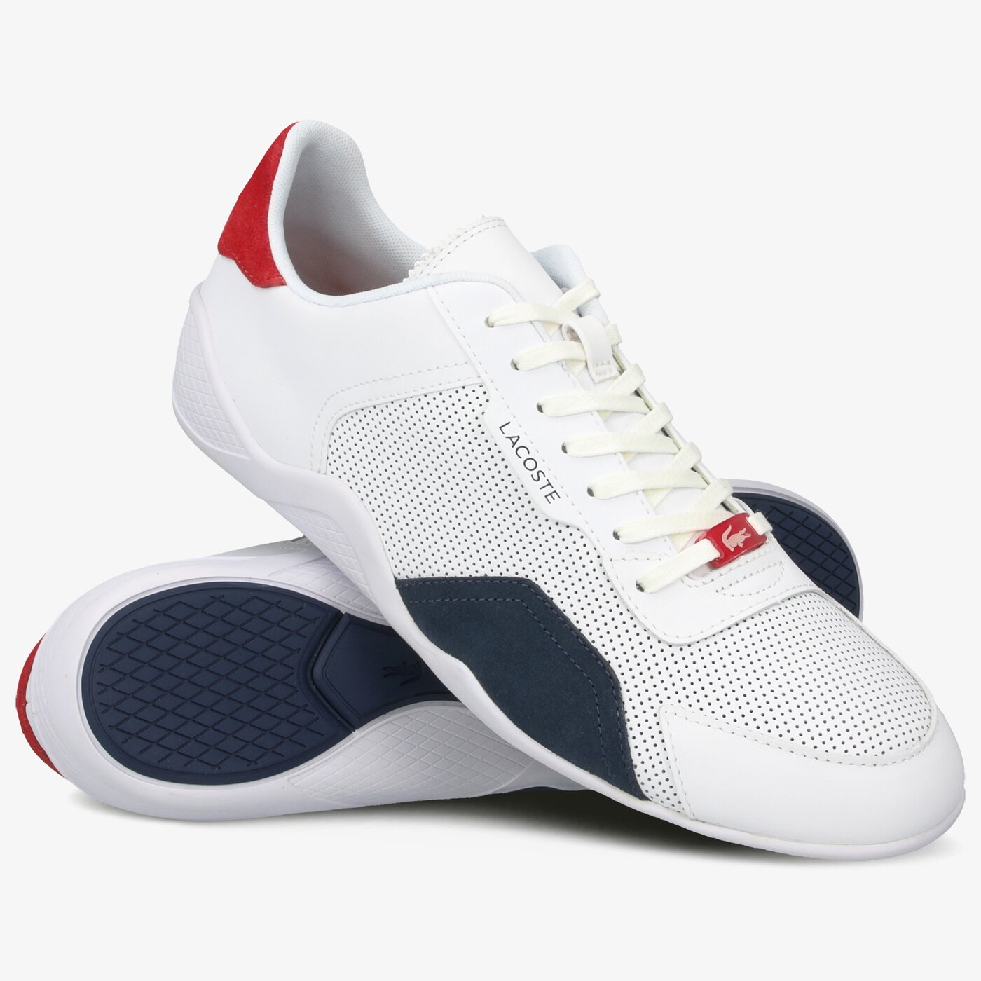 Męskie sneakersy (buty) LACOSTE HAPONA 120 3 CMA 739cma0066407 kolor biały