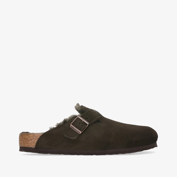 Męskie klapki BIRKENSTOCK BOSTON VL/FELL 1020567 kolor brązowy