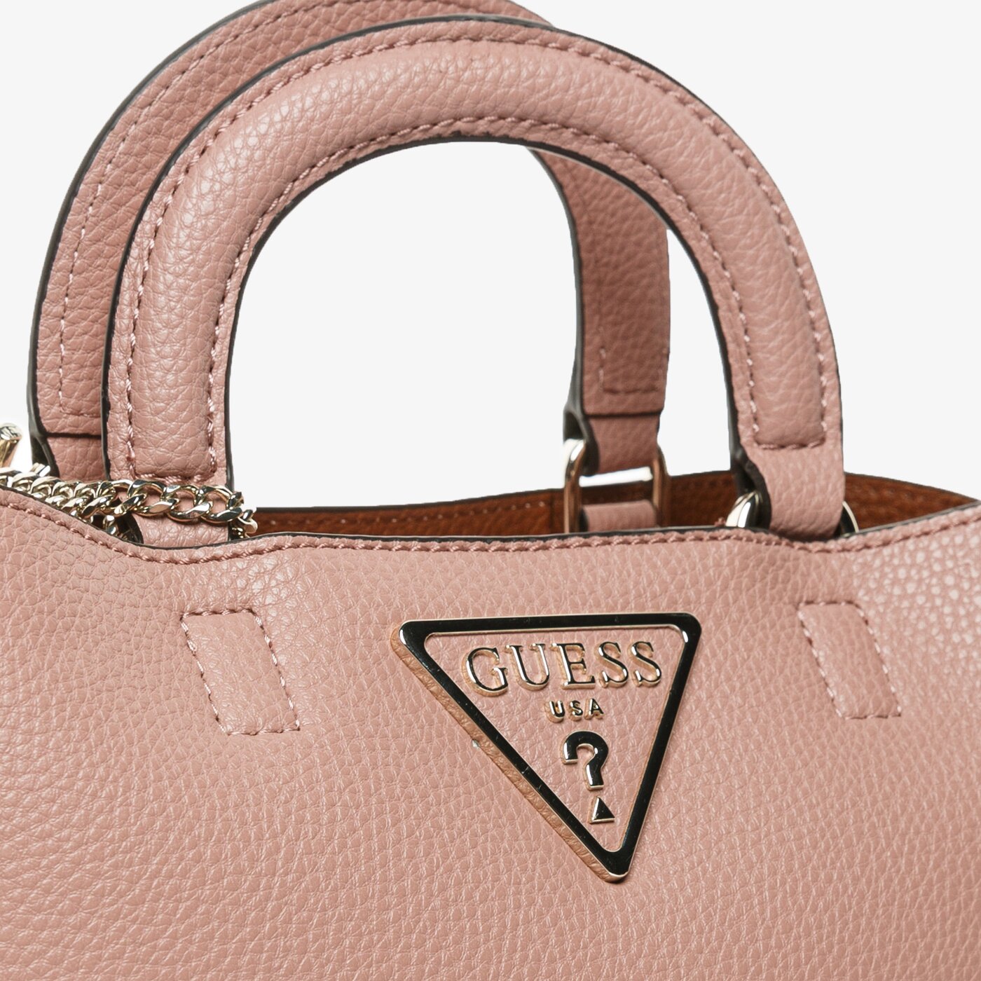 Damska torebka GUESS TOREBKA ARETHA GIRLFRIEND SATCHEL hwvg7439060rwo kolor różowy