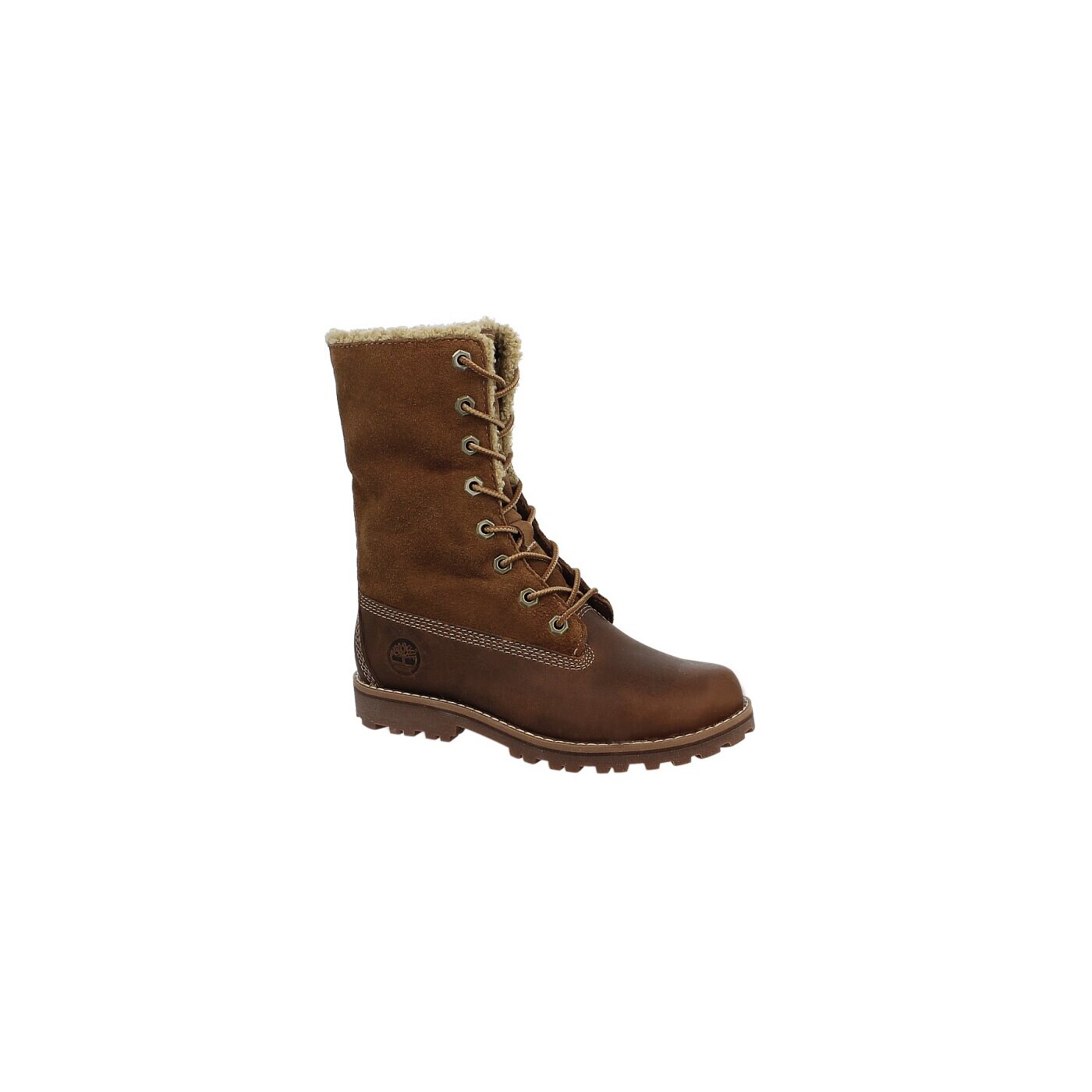 TIMBERLAND 6IN SHEARLING BOOT 50719 kolor brązowy