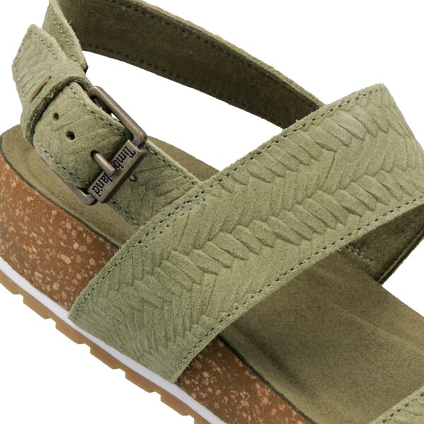Damskie sandały TIMBERLAND MALIBU WAVES 2BAND SANDAL tb0a1xy2q691 kolor khaki