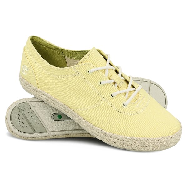 Damskie półbuty TIMBERLAND CASCO BAY CANVAS/JU TE OX a1fxb kolor żółty