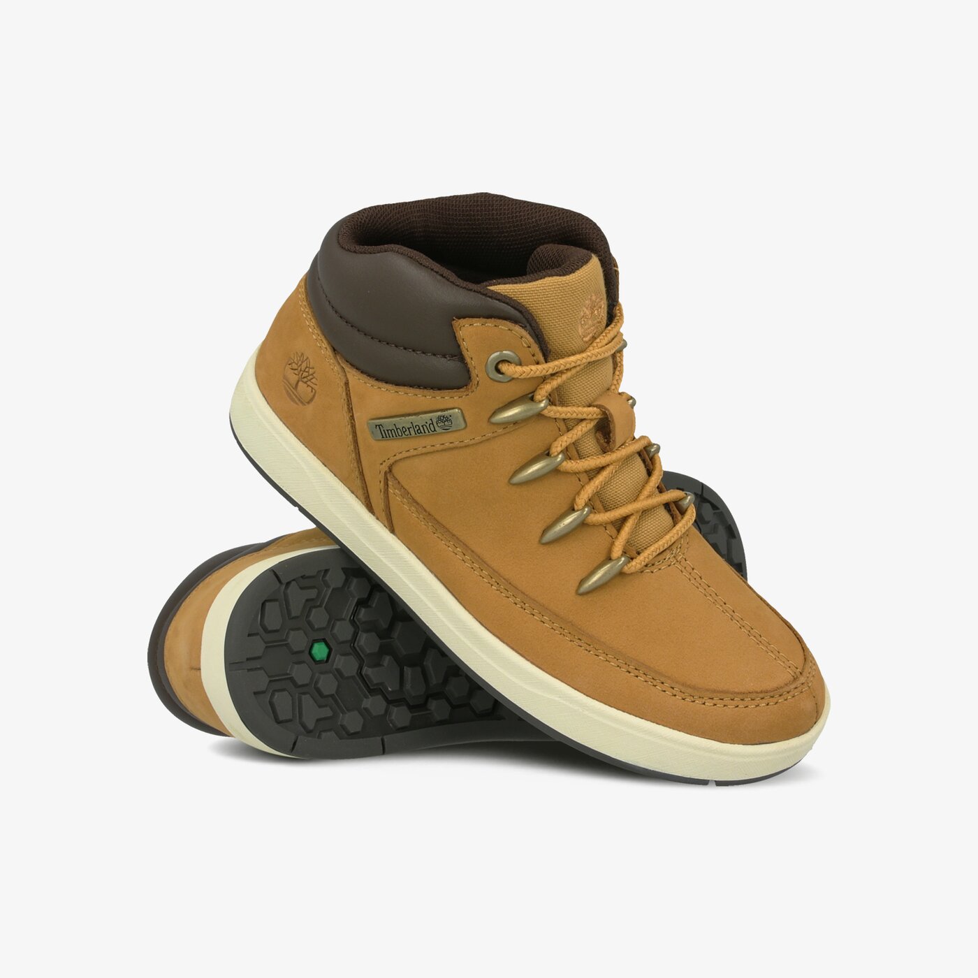 Dziecięce trampki TIMBERLAND DAVIS SQUARE TDEUROSPRINT tb0a282p2311 kolor żółty