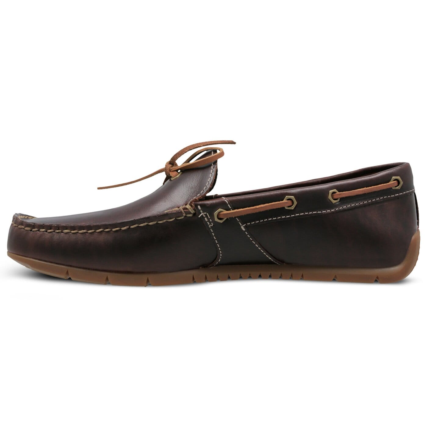 Męskie mokasyny TIMBERLAND LEMANS GENT DRIVR MOC BOAT tb0a244p2141 kolor brązowy