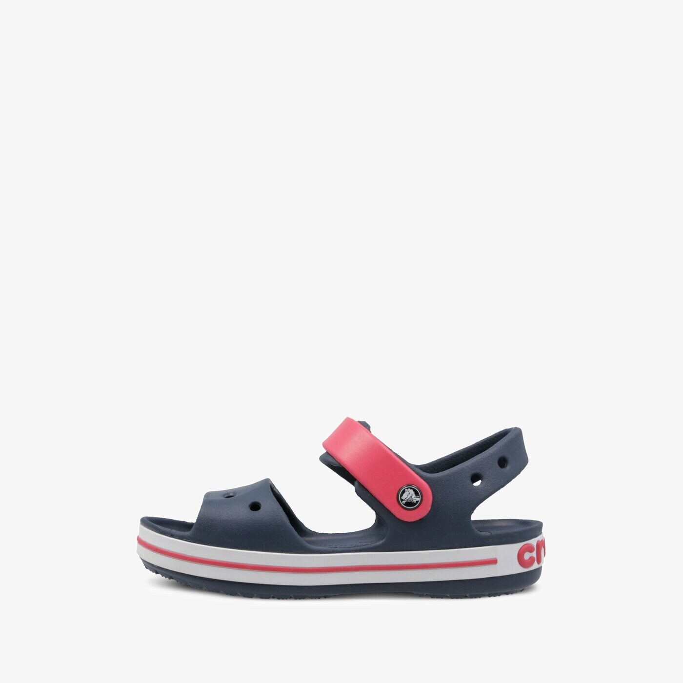 Dziecięce sandały / klapki CROCS CROCBAND SANDAL KIDS 12856485i kolor granatowy