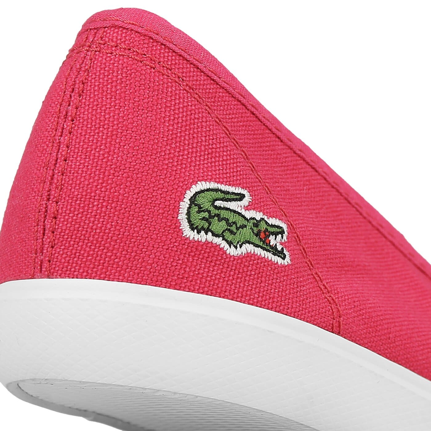 Damskie baleriny (buty) LACOSTE MARTHE 117 3 733caw1042124 kolor różowy