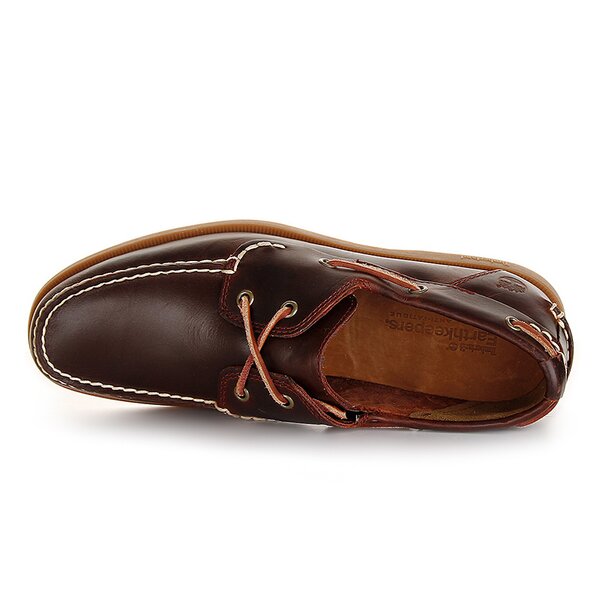 Męskie mokasyny TIMBERLAND HERITAGE BOAT 2 EYE 6363r kolor brązowy