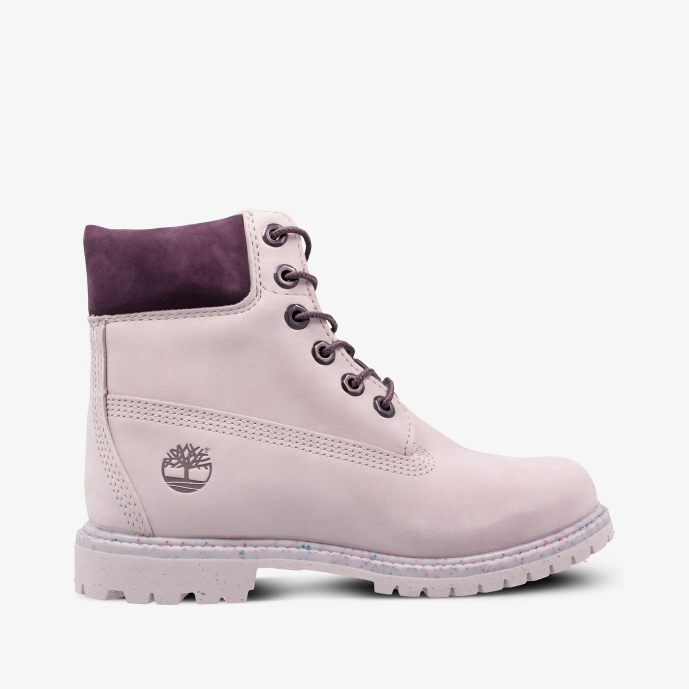 Damskie trapery TIMBERLAND PREMIUM 6 INCH BOOT ICE CREAM  tb0a1vzus401 kolor fioletowy