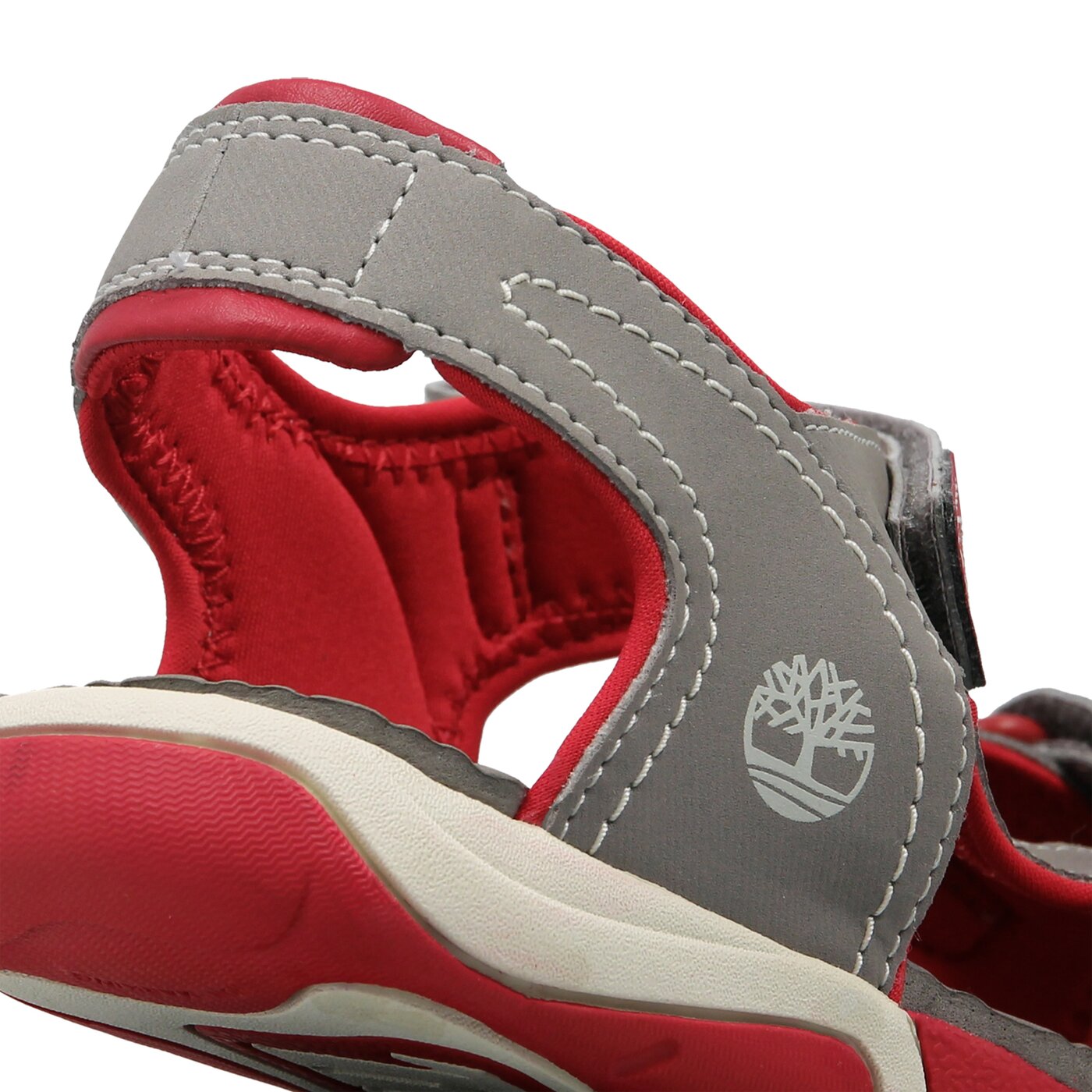 Dziecięce sandały / klapki TIMBERLAND ADVENTURE SEEKER 2 STRAP a1qfk kolor szary