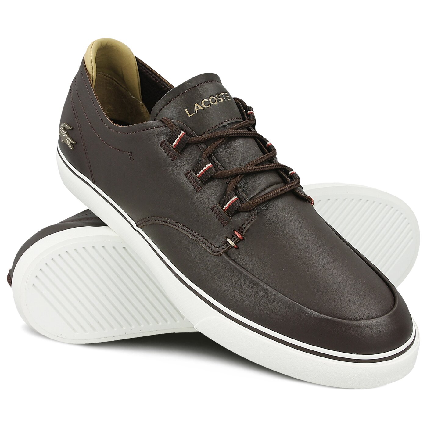 Męskie trampki LACOSTE ESPARRE DECK 118 3 735cam00281w3 kolor brązowy