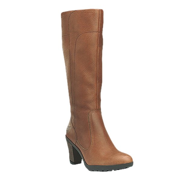 Damskie kozaki TIMBERLAND BP STRATHAM HEIGHTS TALL 25672 kolor brązowy
