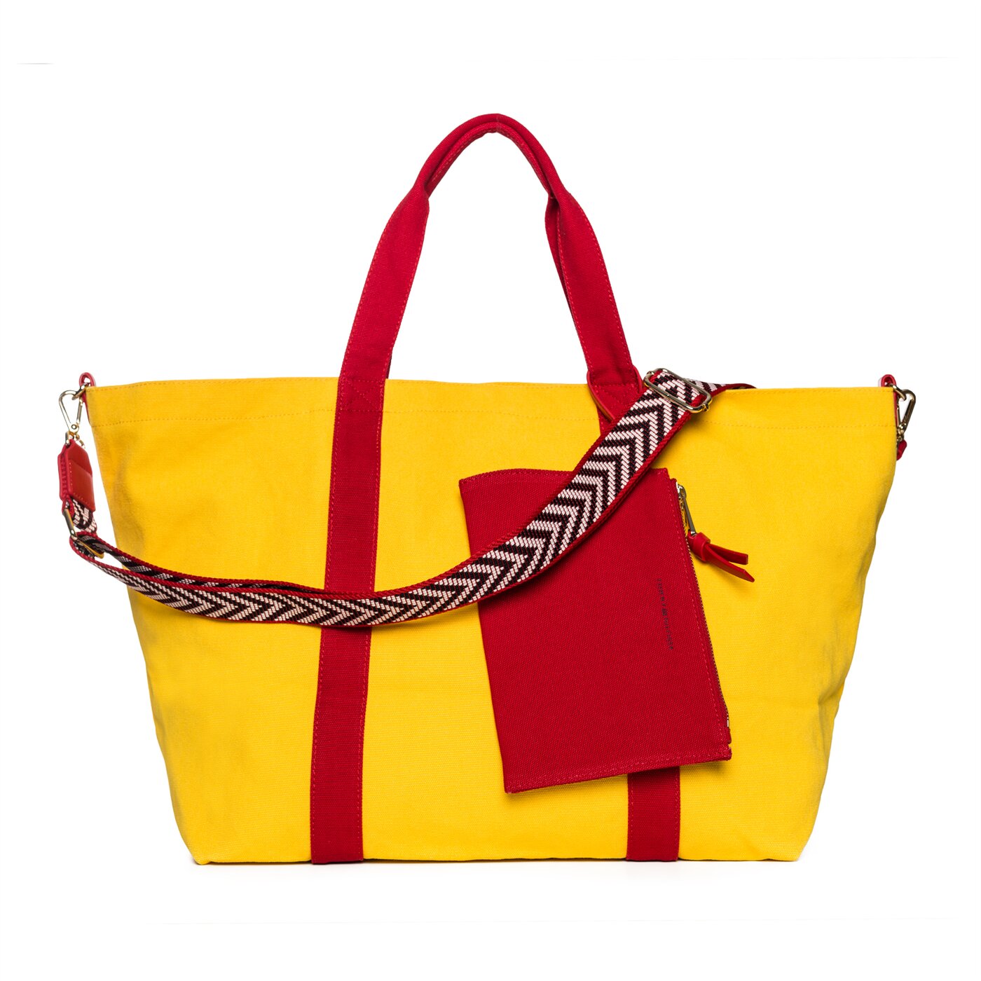 Damska torebka TOMMY HILFIGER TOREBKA GIGI HA DID TOTE H aw0aw03906903 kolor żółty