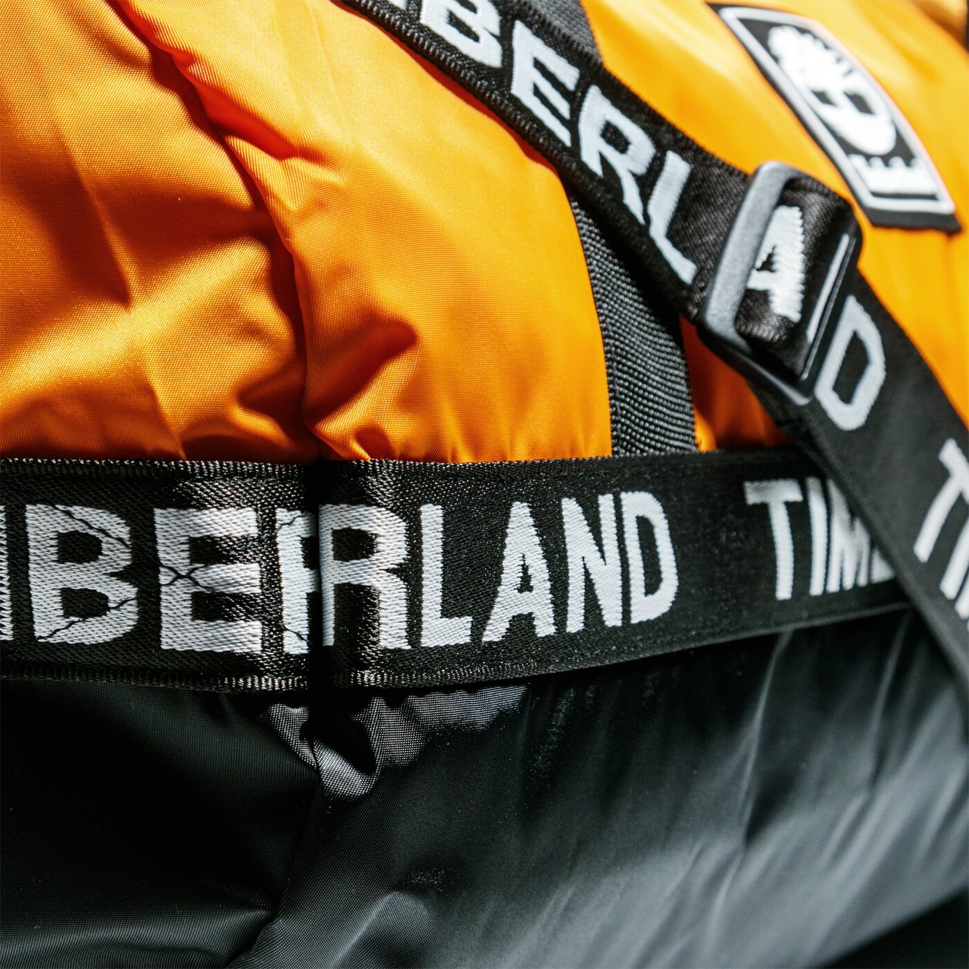 TIMBERLAND TORBA DUFFEL NYLON tb0a2hbg8041 kolor pomarańczowy