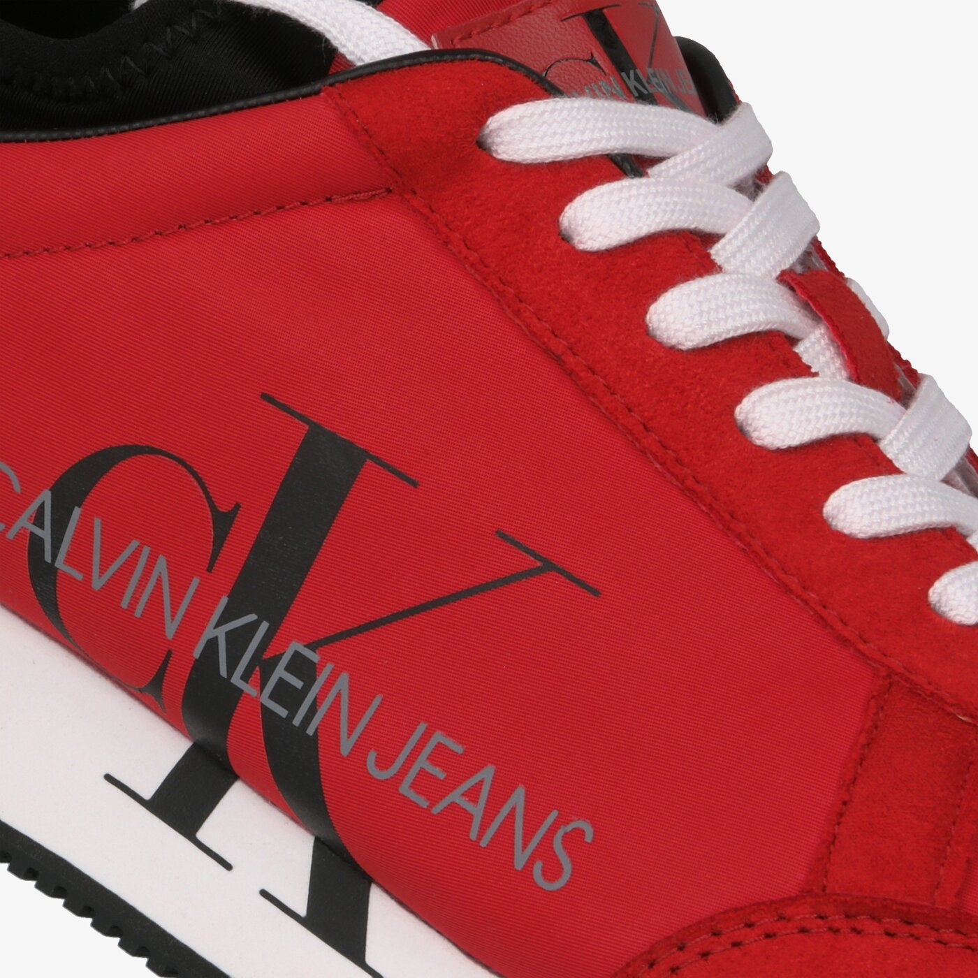 Męskie sneakersy (buty) CALVIN KLEIN JEMMY b4s0136620 kolor czerwony