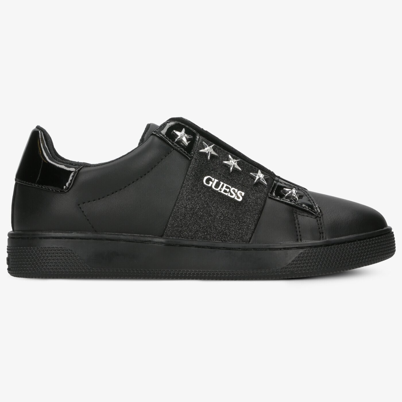Damskie trampki GUESS RUSH fl5ruslea12black kolor czarny