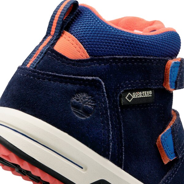 Dziecięce buty outdoor / trekkingowe TIMBERLAND CITY STOMPER MID GTX a1u7k kolor granatowy