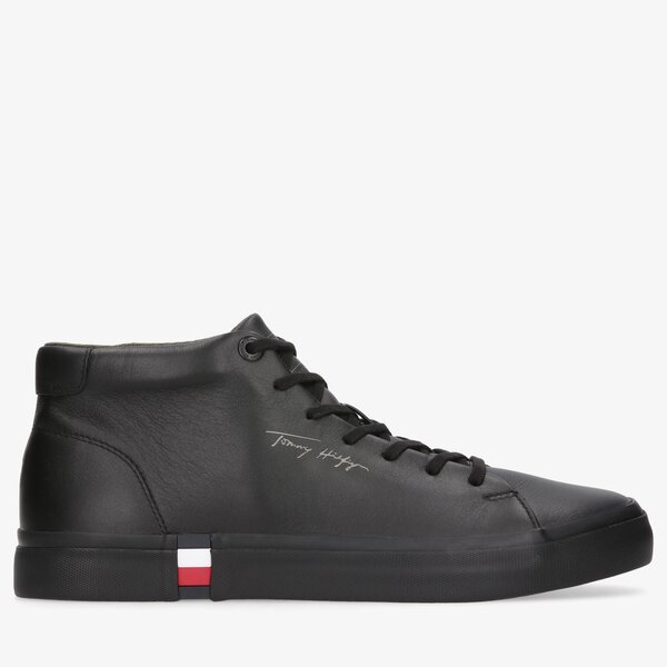 Męskie trampki TOMMY HILFIGER BJORN 7A HIGH fm0fm03740bds kolor czarny