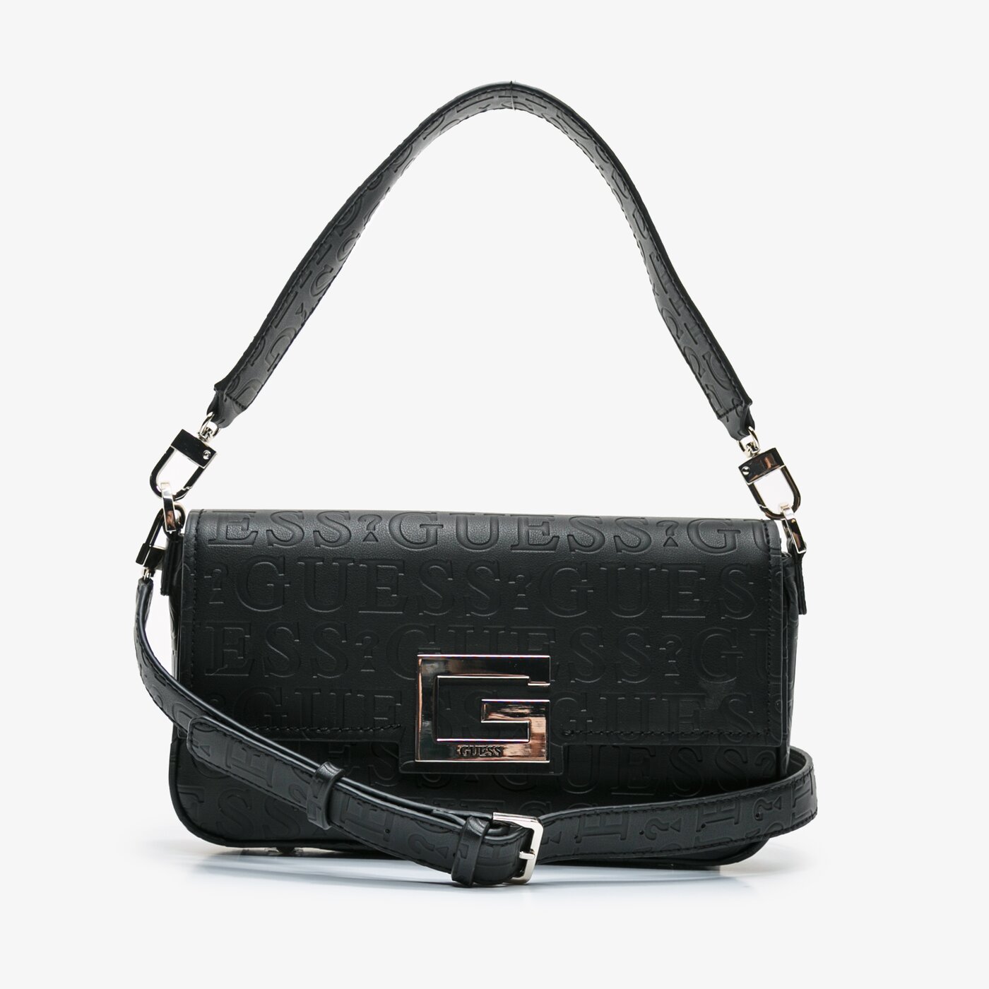 GUESS TOREBKA BRIGHTSIDE SHOULDER BAG kolor CZARNY (HWVD7580190BLA