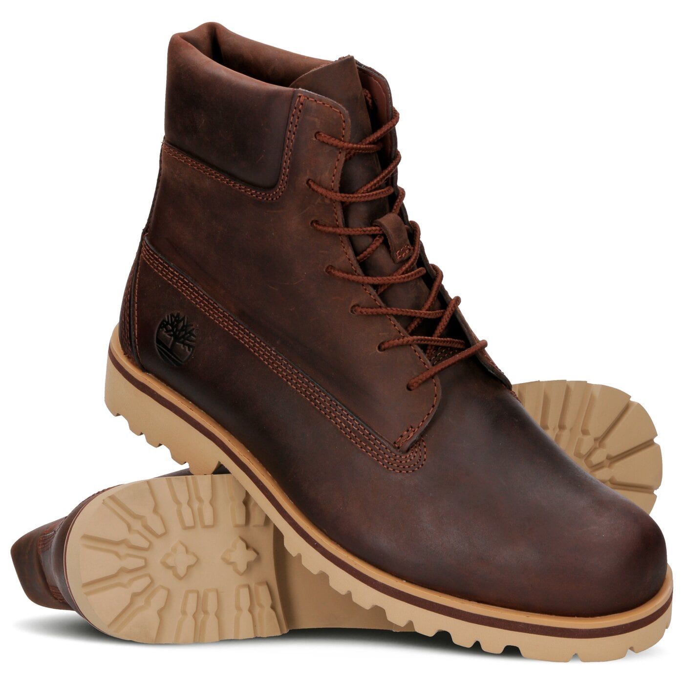 Męskie buty za kostkę TIMBERLAND CHILMARK 6" BOOT ca1utm kolor brązowy