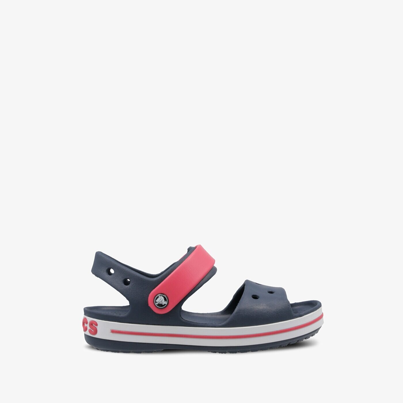 Dziecięce sandały / klapki CROCS CROCBAND SANDAL KIDS 12856485i kolor granatowy