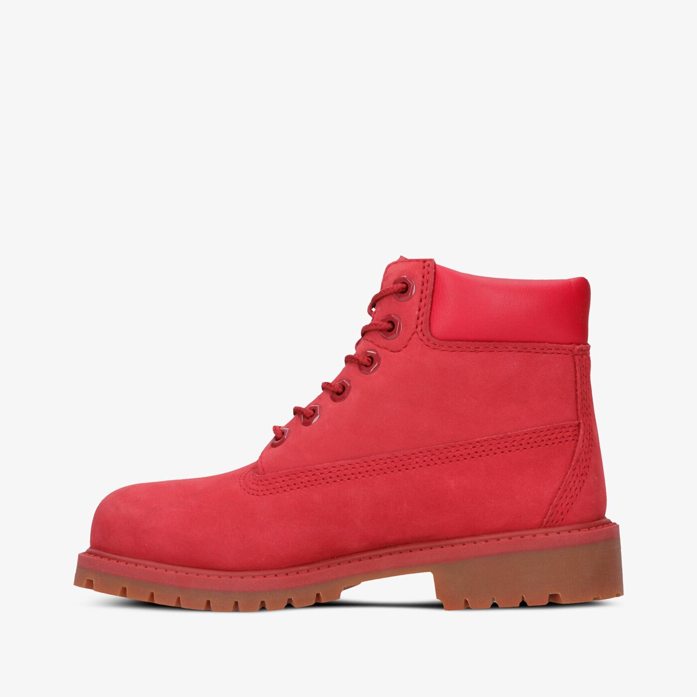 Dziecięce trapery TIMBERLAND PREMIUM 6 INCH WP BOOT  a14te kolor czerwony
