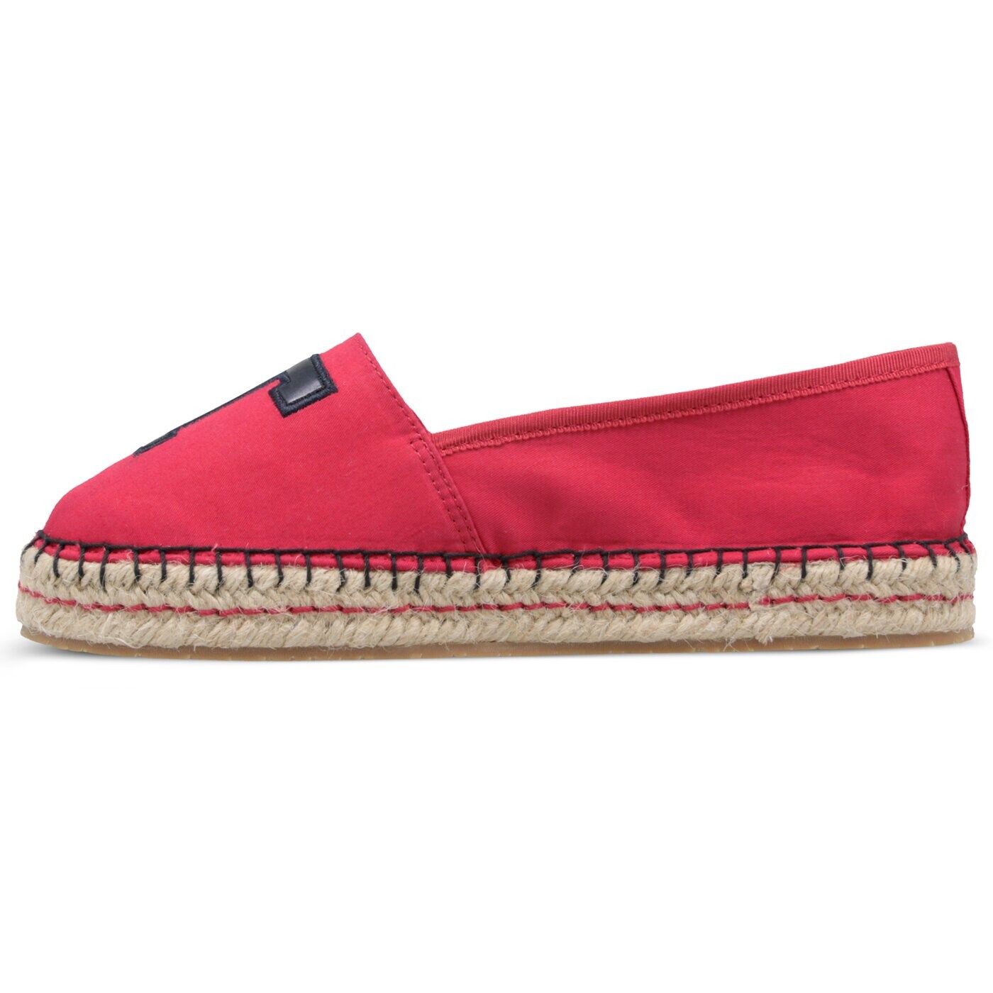 Damskie espadryle TOMMY HILFIGER INT SAMMY 22D TH PATCH ESPADRILLE fw0fw03846611 kolor czerwony