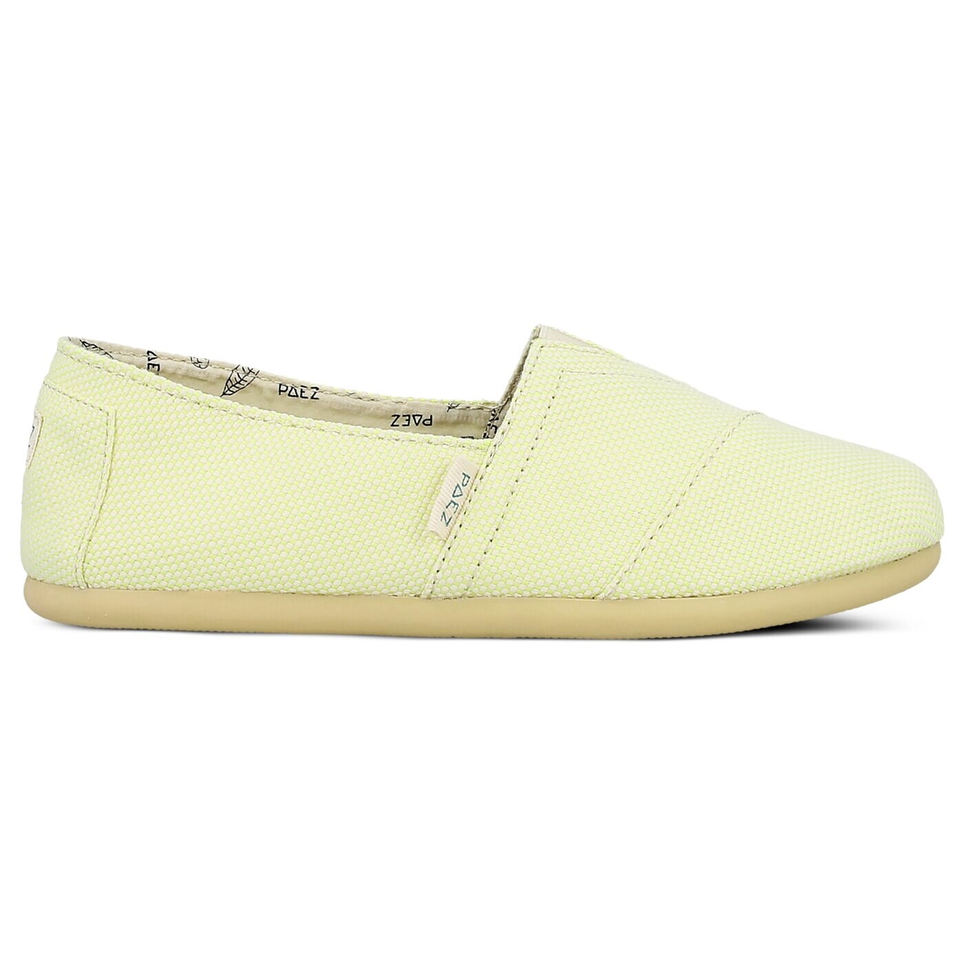 Damskie espadryle PAEZ ORIGINAL - PANAMA 1730501s14611 kolor żółty