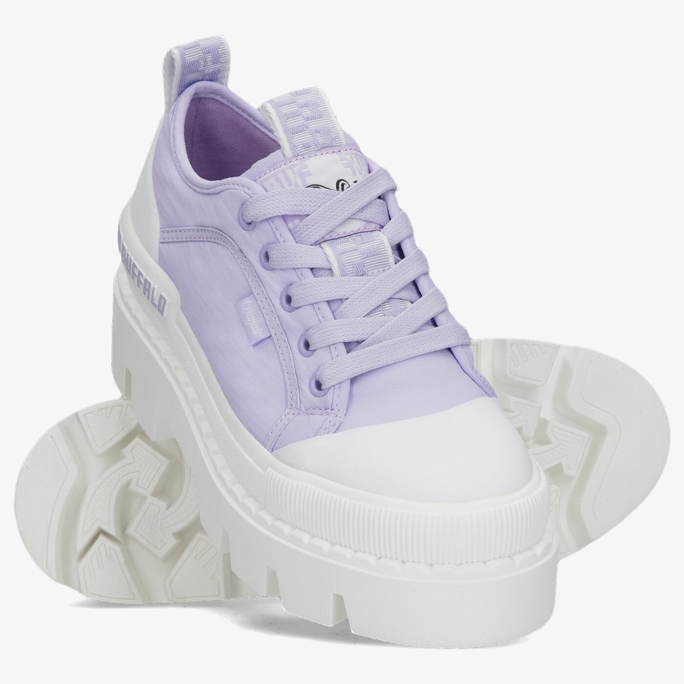 Damskie trampki BUFFALO RAVEN LO 1630643 kolor fioletowy