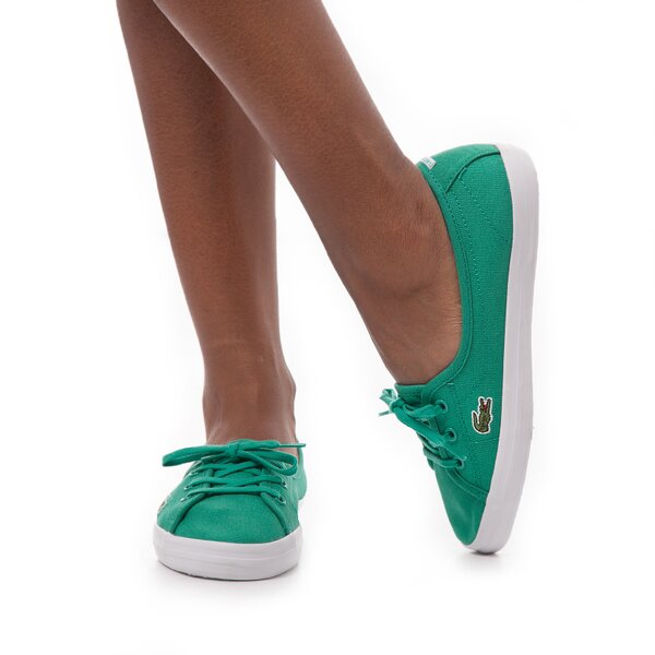Damskie trampki LACOSTE ZIANE CHUNKY RES 729spw1027gg2 kolor zielony