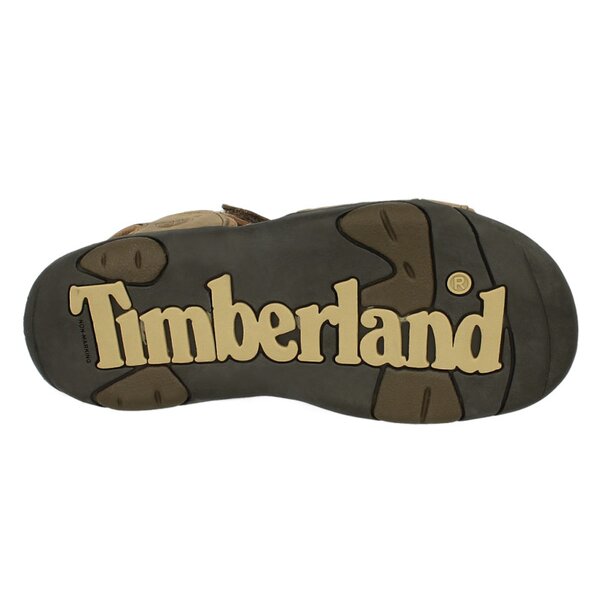 Dziecięce sandały / klapki TIMBERLAND EK RYE HARBOR 2 STRAP LTR SANDAL 7975r kolor beżowy
