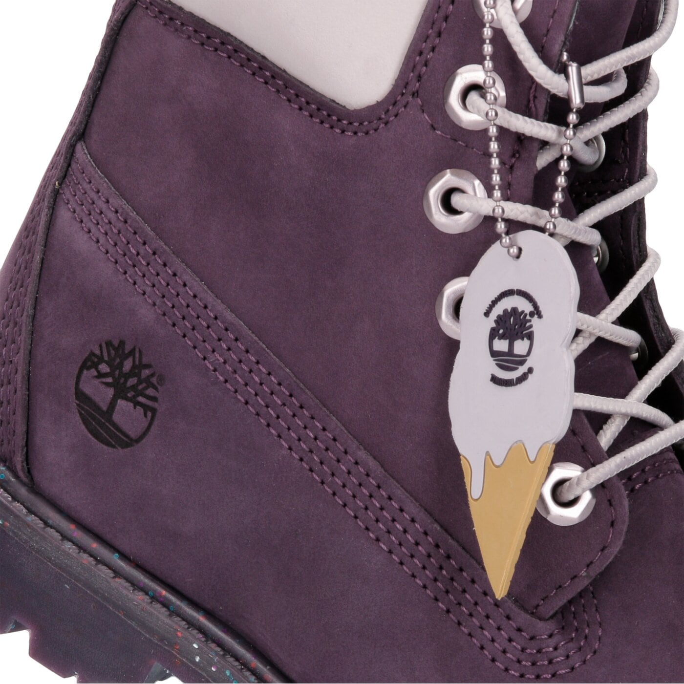 Damskie trapery TIMBERLAND PREMIUM 6 INCH BOOT ICE CREAM  tb0a1vkg5131 kolor fioletowy