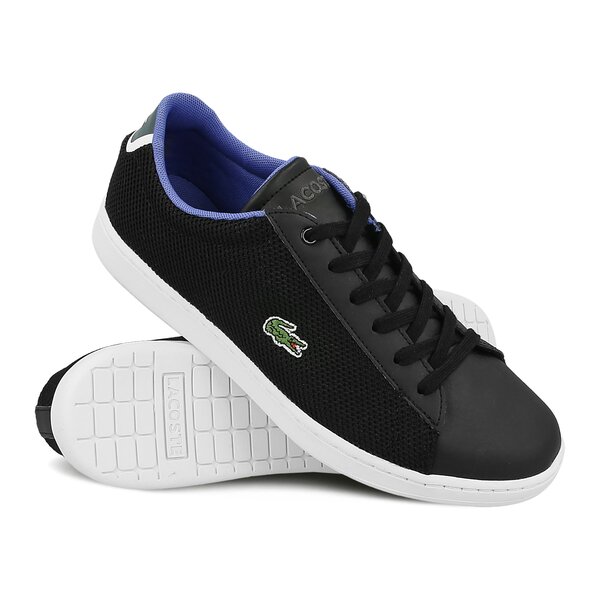 Dziecięce sneakersy (buty) LACOSTE CARNABY EVO 117 2 733spj1001024 kolor czarny