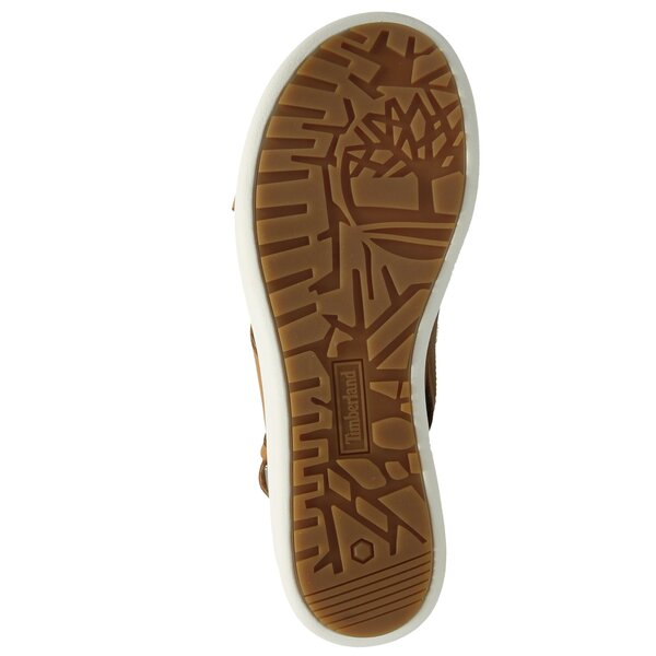 Damskie sandały TIMBERLAND LOS ANGELES WIND SLINGBAC ca1mod kolor brązowy
