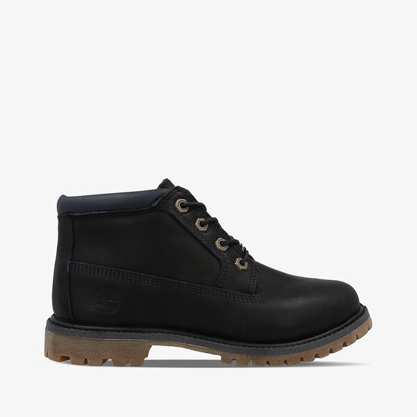 Damskie trapery TIMBERLAND NELLIE CHUKKA DOUBLE a19bk kolor granatowy
