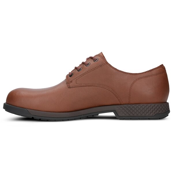 Męskie półbuty TIMBERLAND CITY'S EDGE WP OXFORD ca1vwn kolor brązowy